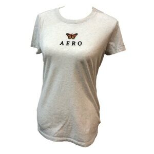 Embroidered Aero Crew neck t shirt